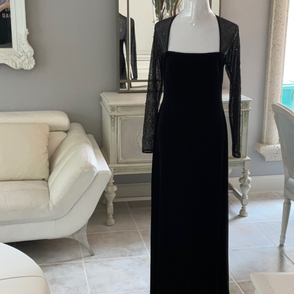 JS Boutique velvet dress, size 10